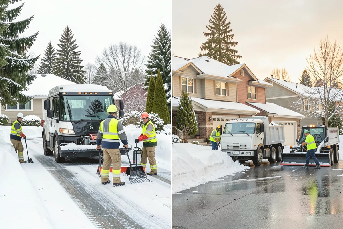Overnight Snow Removal in Mukilteo, Snohomish County, WA - Confirm your morning open time and priority zones
