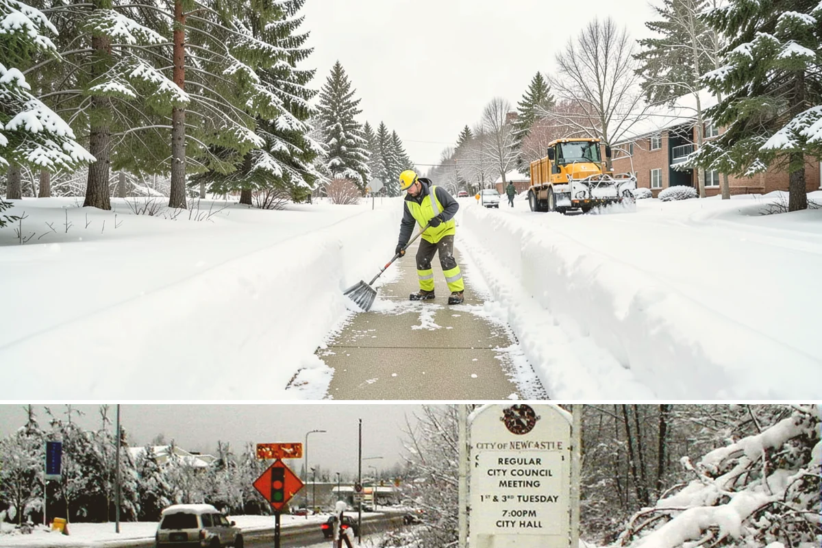 Overnight Snow Removal in Newcastle, King County, WA - Overnight service is in highest demand through the peak snow months of December, January, and February.