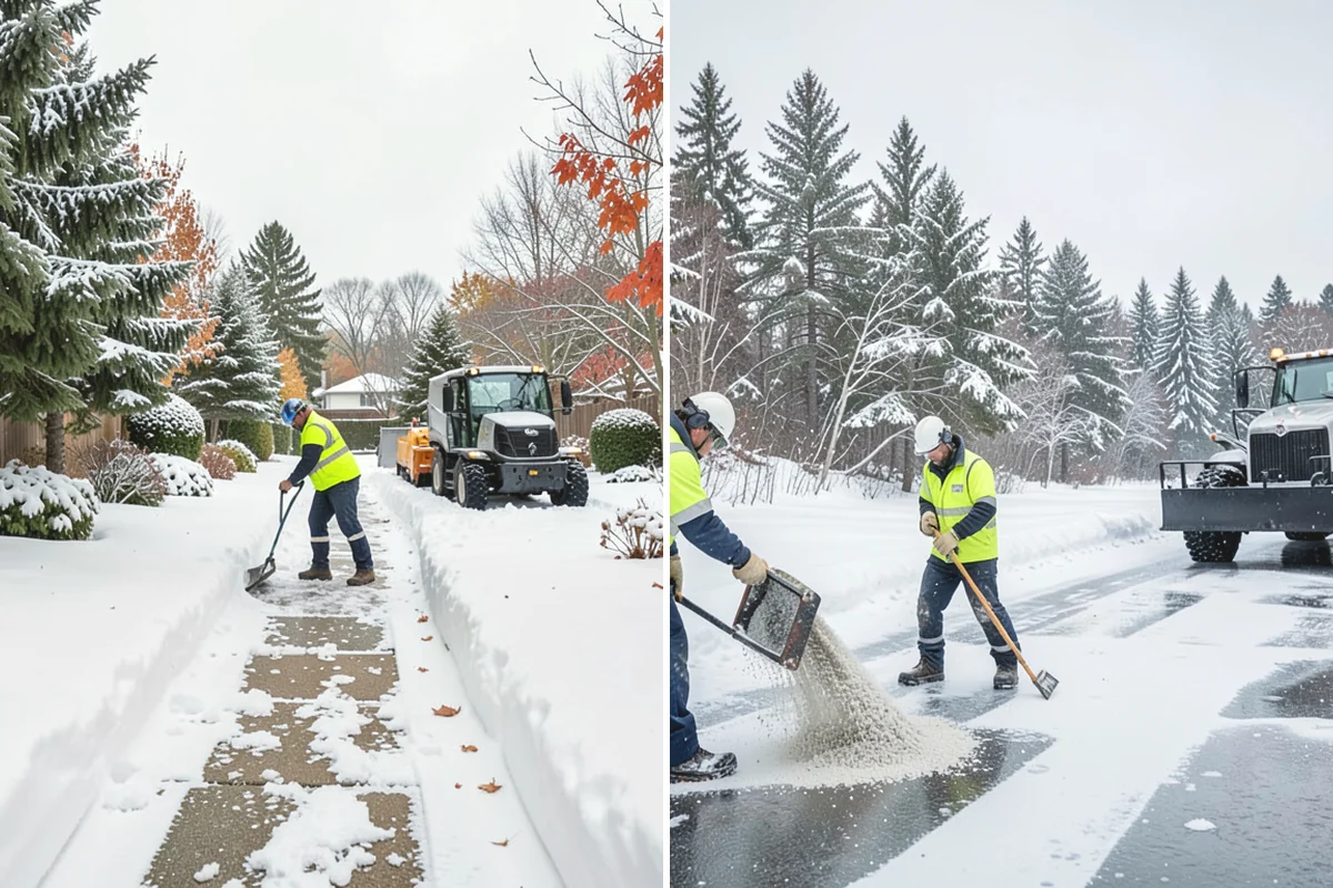 Overnight Snow Removal in North Bend, King County, WA - Confirm your morning open time and priority zones