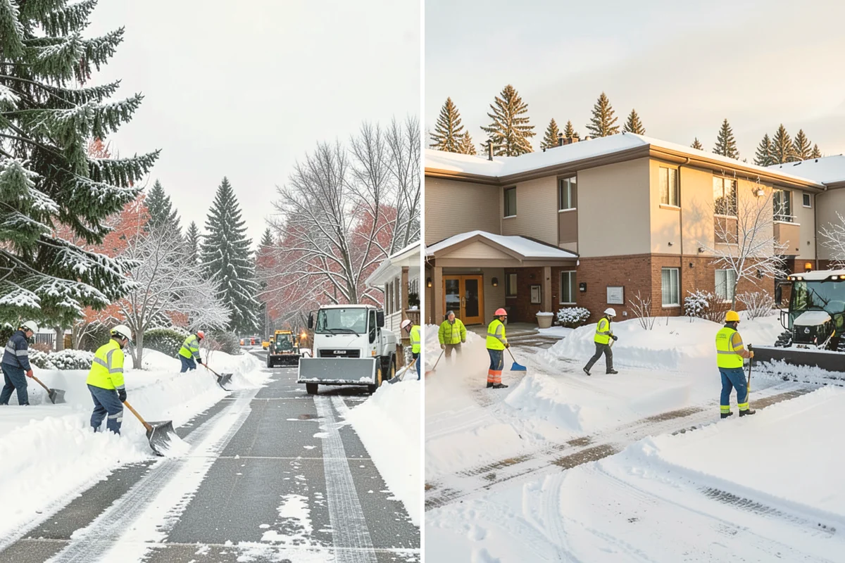 Overnight Snow Removal in Orting, Pierce County, WA - Confirm your morning open time and priority zones