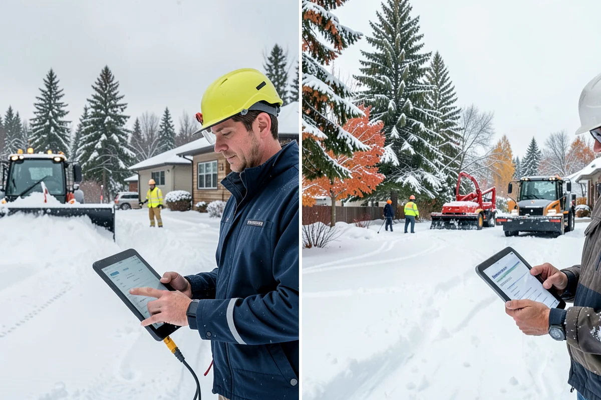Overnight Snow Removal in SeaTac, King County, WA - Confirm your morning open time and priority zones