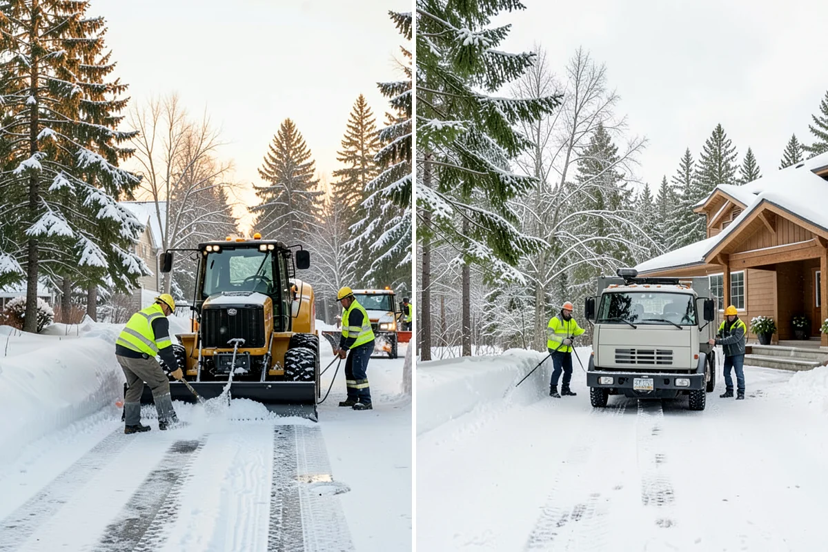 Overnight Snow Removal in Seattle, King County, WA - Confirm your morning open time and priority zones