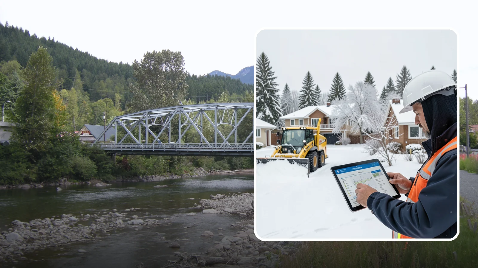 Overnight Snow Removal in Skykomish, King County, WA - We clear your property overnight so it is ready and safe before staff, tenants, or customers arrive in the morning.