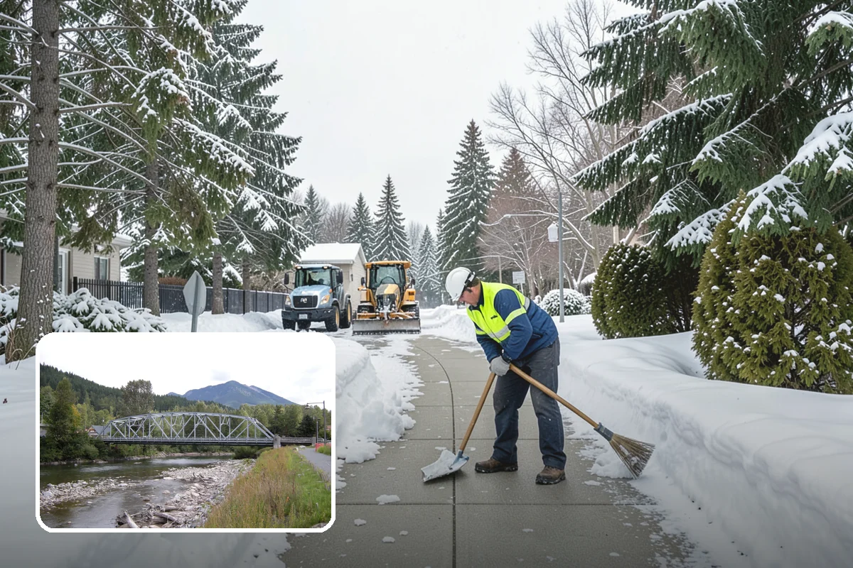 Overnight Snow Removal in Skykomish, King County, WA - Property ready before the morning arrival