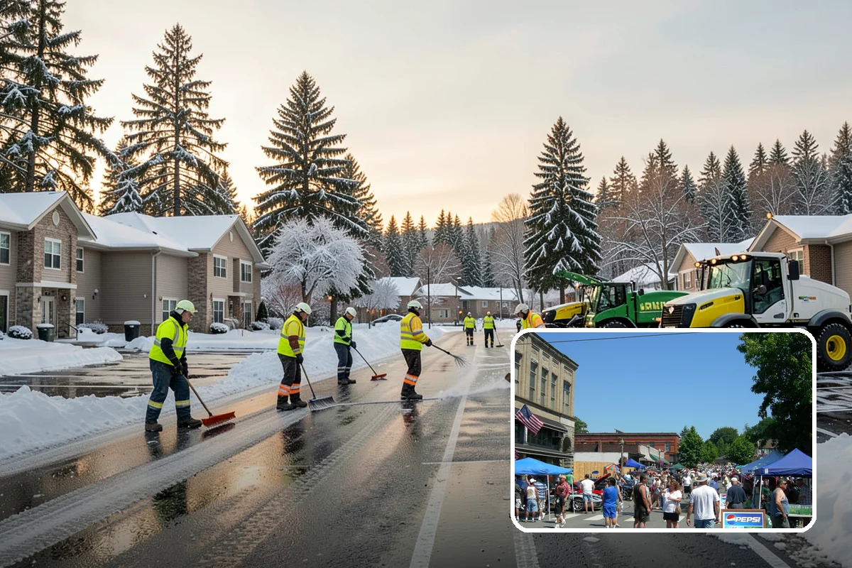 Overnight Snow Removal in Snohomish, Snohomish County, WA - Property ready before the morning arrival