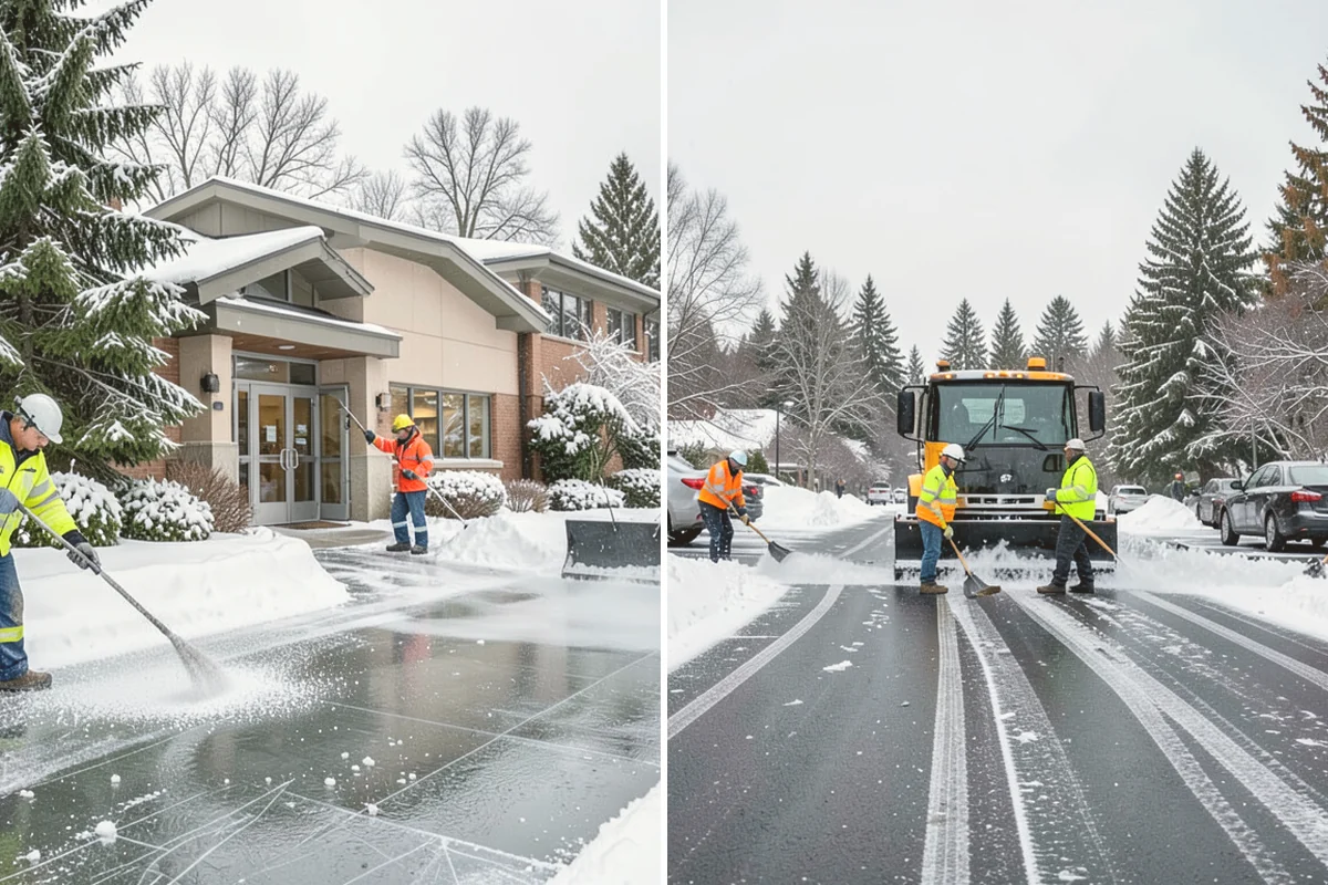 Overnight Snow Removal in Snohomish, Snohomish County, WA - Confirm your morning open time and priority zones