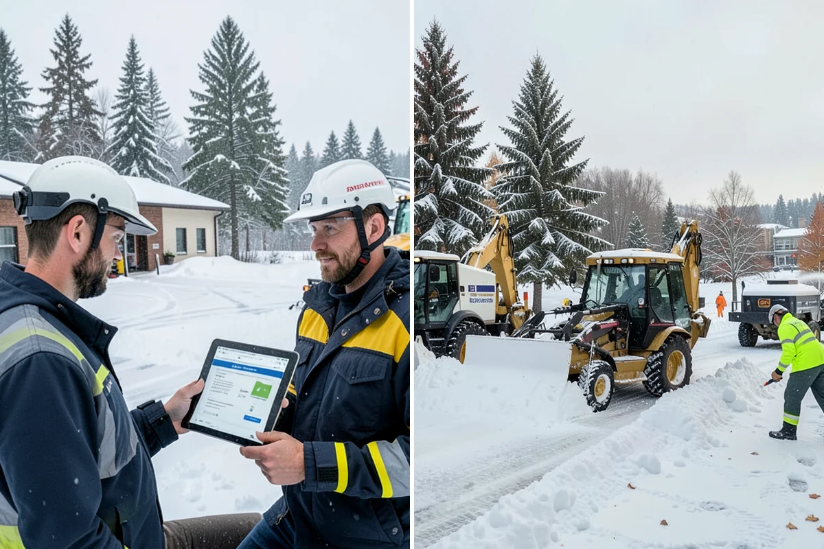 Overnight Snow Removal in Snoqualmie, King County, WA - Confirm your morning open time and priority zones
