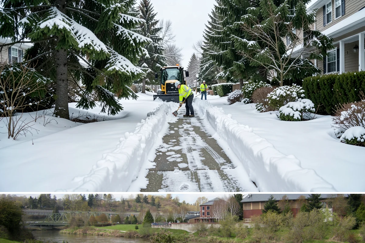 Overnight Snow Removal in Tukwila, King County, WA - Overnight service is in highest demand through the peak snow months of December, January, and February.