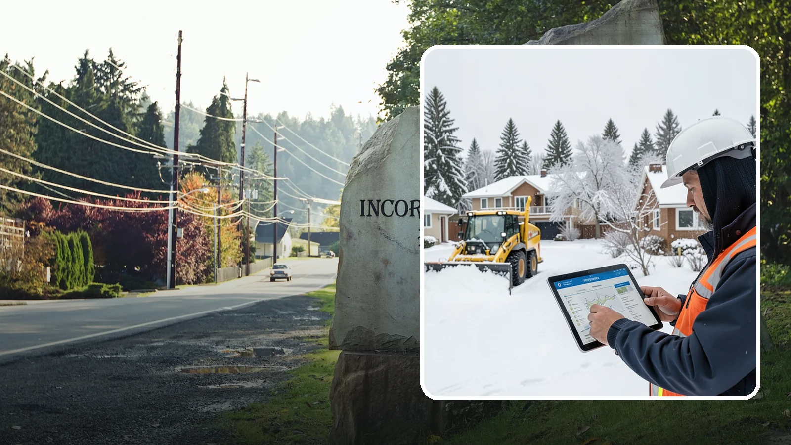 Overnight Snow Removal in Wilkeson, Pierce County, WA - We clear your property overnight so it is ready and safe before staff, tenants, or customers arrive in the morning.