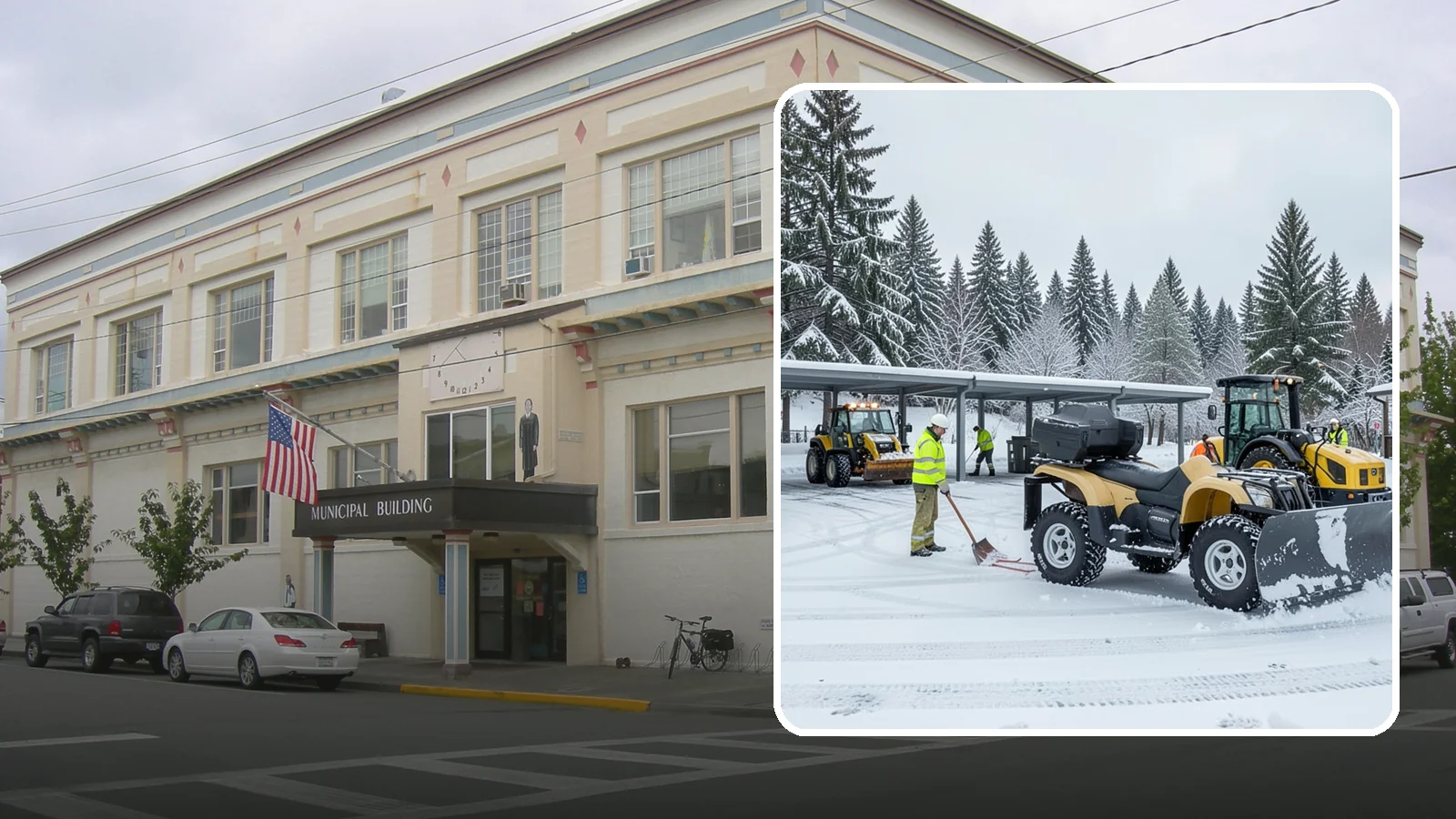 Park & Ride Snow Removal in Anacortes, Skagit County, WA - We clear park-and-ride lots, stalls, and shuttle stops so commuters can leave their cars and catch transit without wading through...