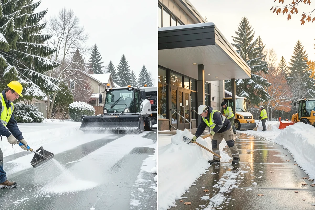 Park & Ride Snow Removal in Anacortes, Skagit County, WA - Map lot lanes, stalls, and transit stop pads