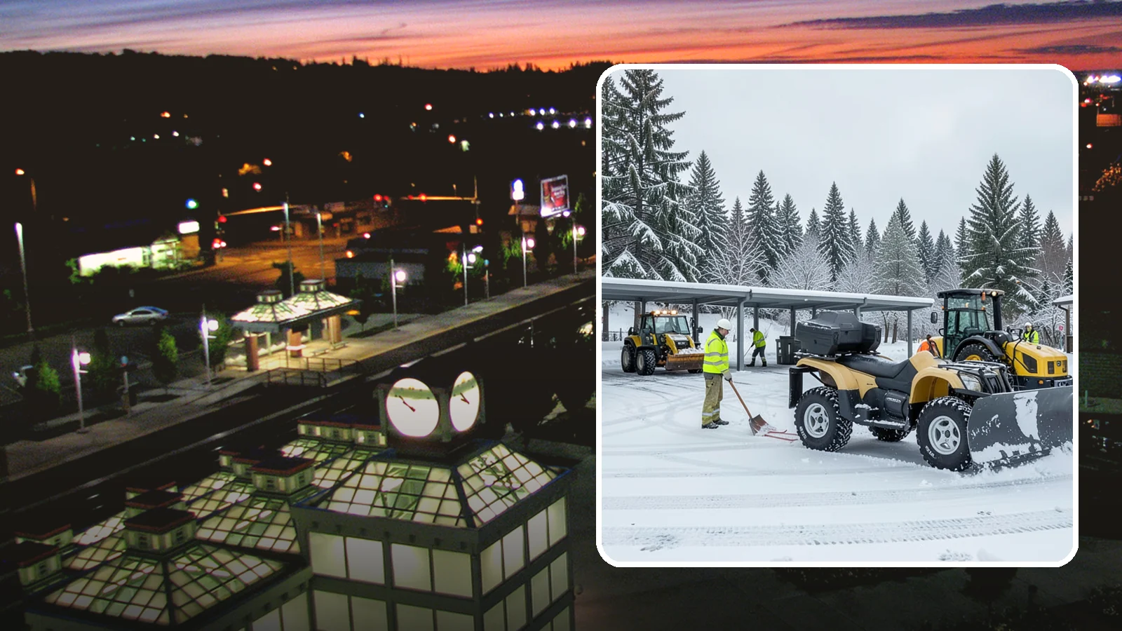 Park & Ride Snow Removal in Auburn, King County, WA - We clear park-and-ride lots, stalls, and shuttle stops so commuters can leave their cars and catch transit without wading through...