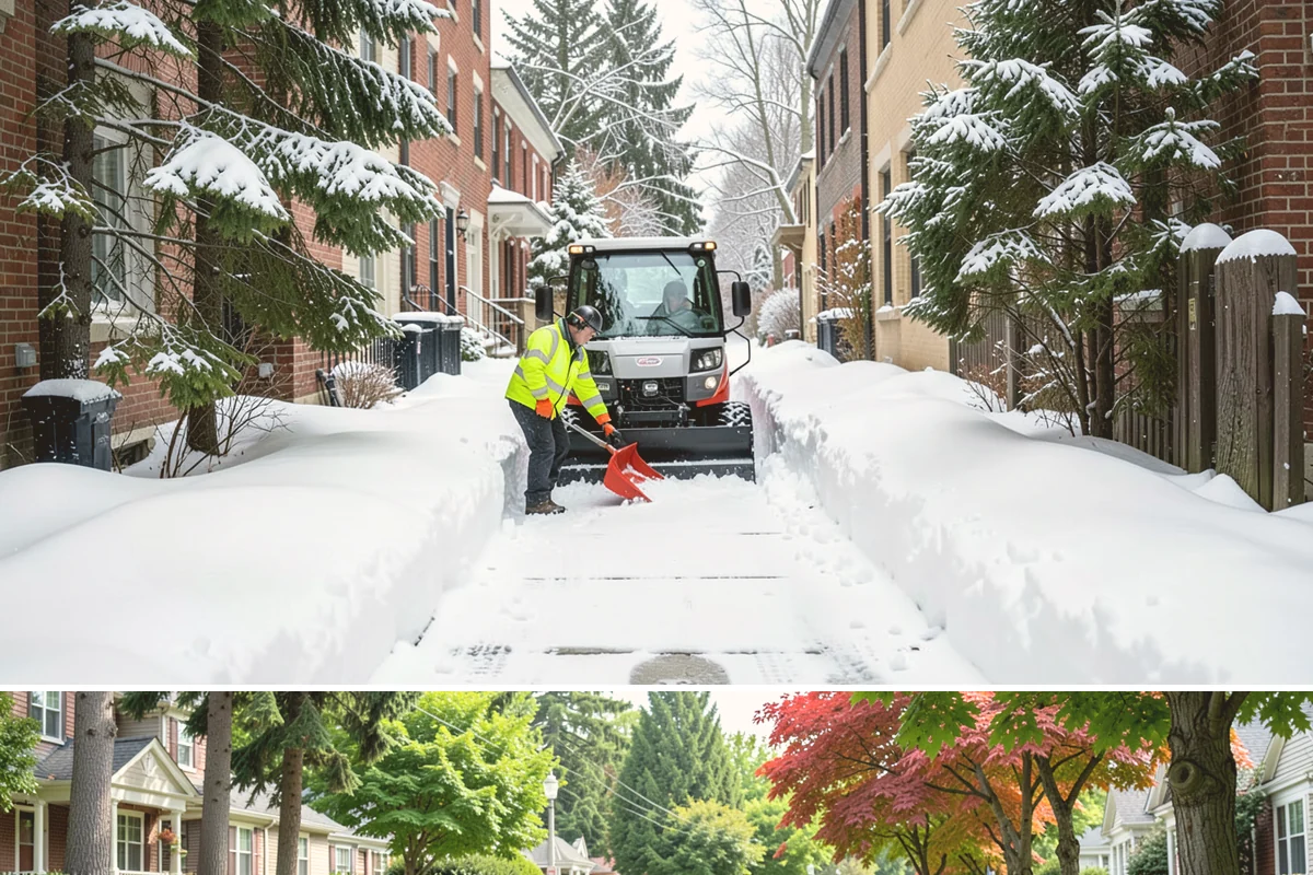 Park & Ride Snow Removal in Beaux Arts Village, King County, WA - Park-and-ride lots see peak need December through February around commuter freeze mornings.
