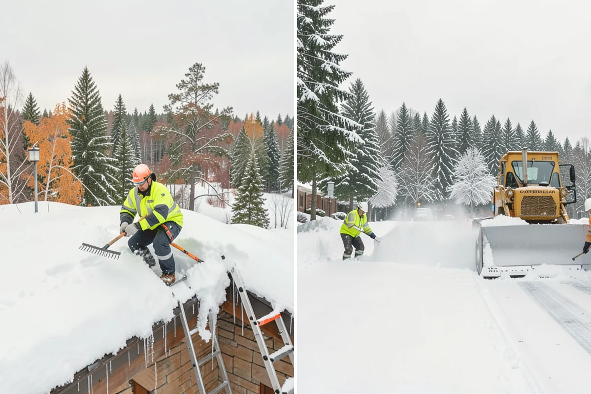 Park & Ride Snow Removal in Brier, Snohomish County, WA - Map lot lanes, stalls, and transit stop pads