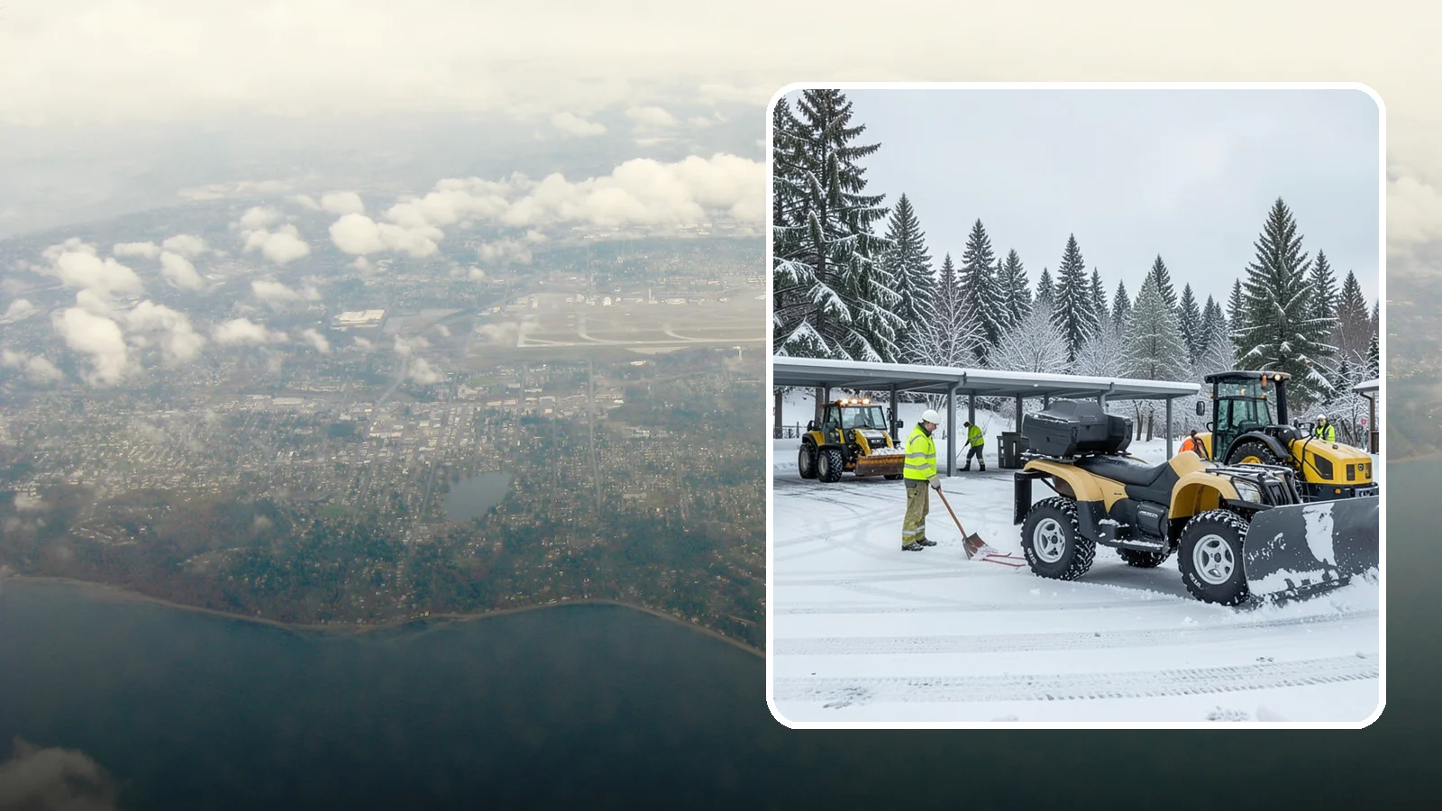 Park & Ride Snow Removal in Burien, King County, WA - We clear park-and-ride lots, stalls, and shuttle stops so commuters can leave their cars and catch transit without wading through...