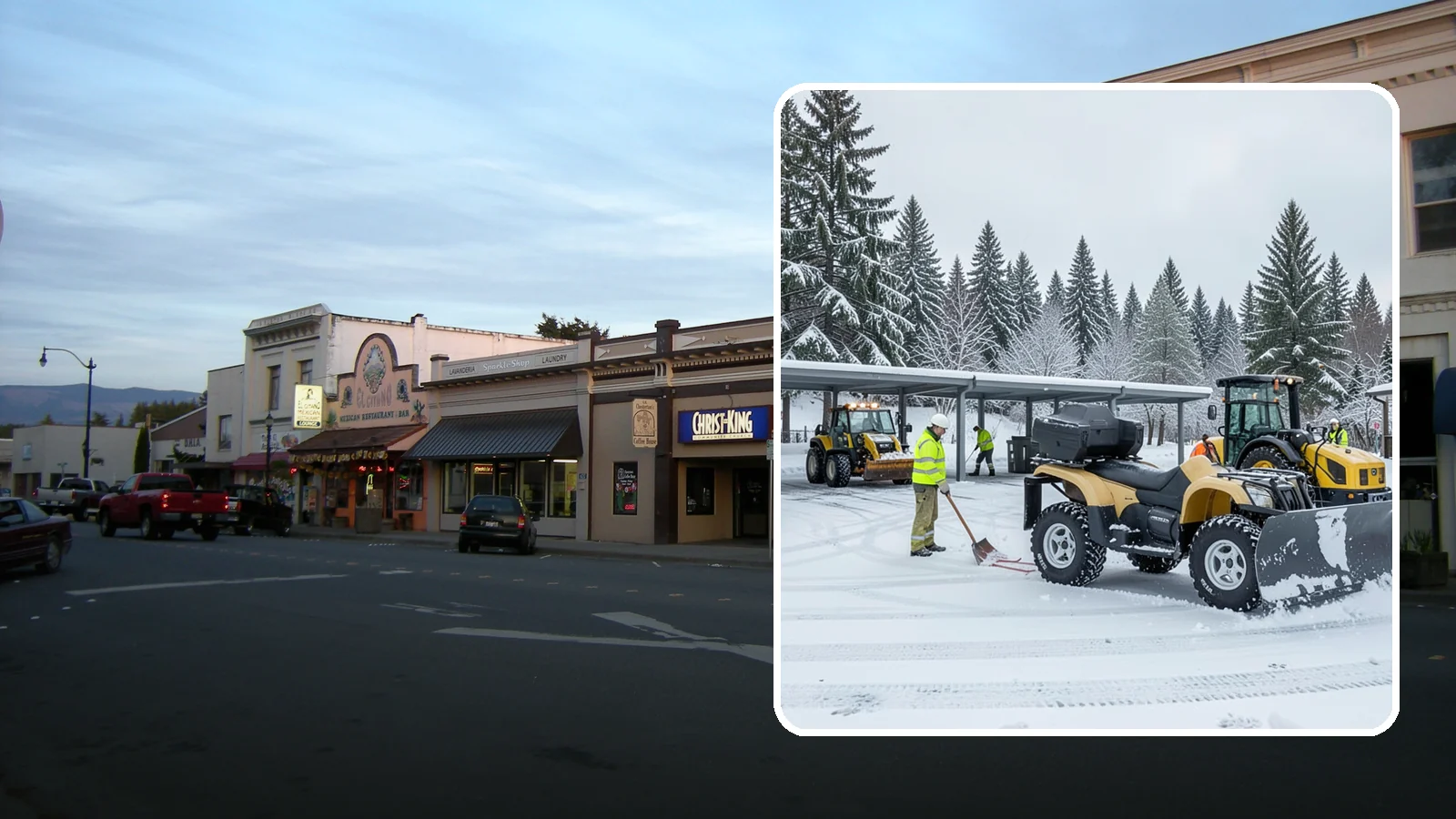 Park & Ride Snow Removal in Burlington, Skagit County, WA - We clear park-and-ride lots, stalls, and shuttle stops so commuters can leave their cars and catch transit without wading through...