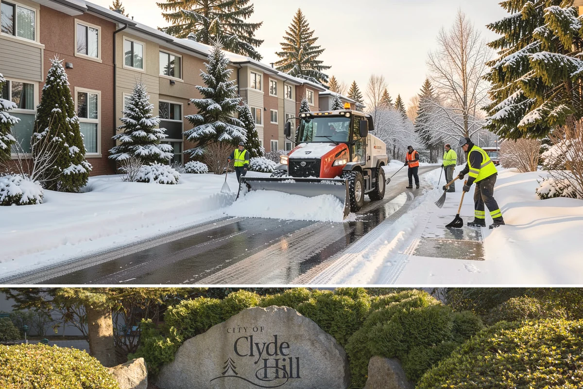 Park & Ride Snow Removal in Clyde Hill, King County, WA - Park-and-ride lots see peak need December through February around commuter freeze mornings.