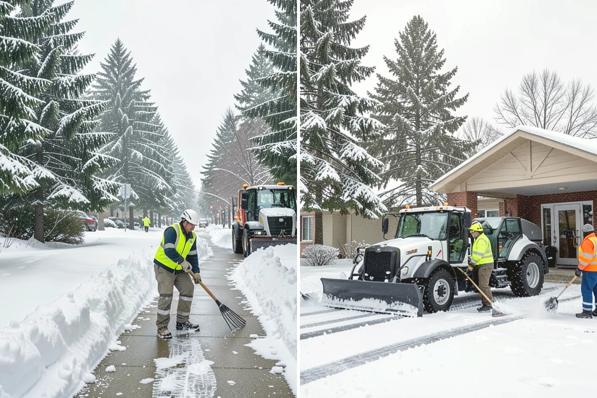 Park & Ride Snow Removal in Covington, King County, WA - Map lot lanes, stalls, and transit stop pads