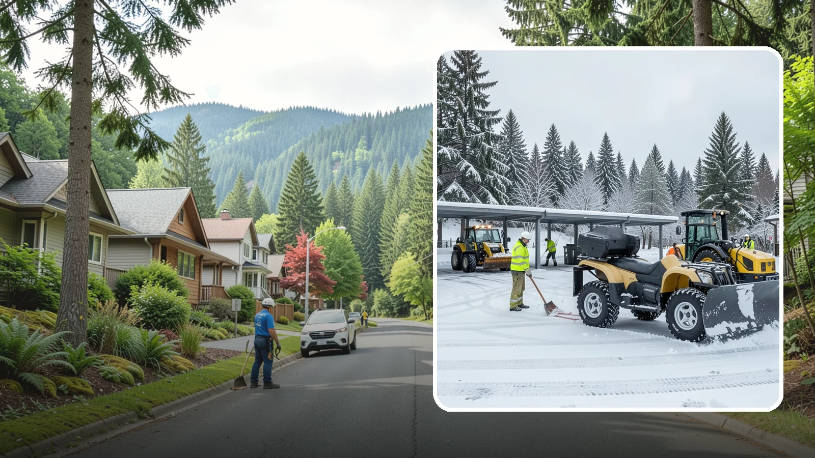 Park & Ride Snow Removal in Darrington, Snohomish County, WA - We clear park-and-ride lots, stalls, and shuttle stops so commuters can leave their cars and catch transit without wading through...