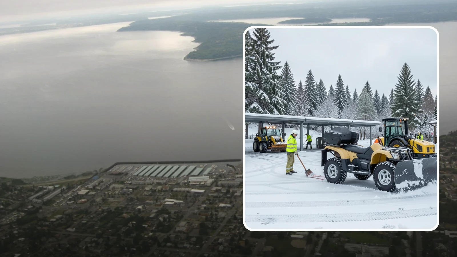 Park & Ride Snow Removal in Des Moines, King County, WA - We clear park-and-ride lots, stalls, and shuttle stops so commuters can leave their cars and catch transit without wading through...