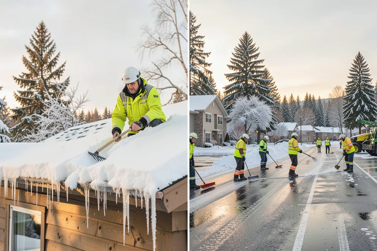 Park & Ride Snow Removal in Des Moines, King County, WA - Map lot lanes, stalls, and transit stop pads