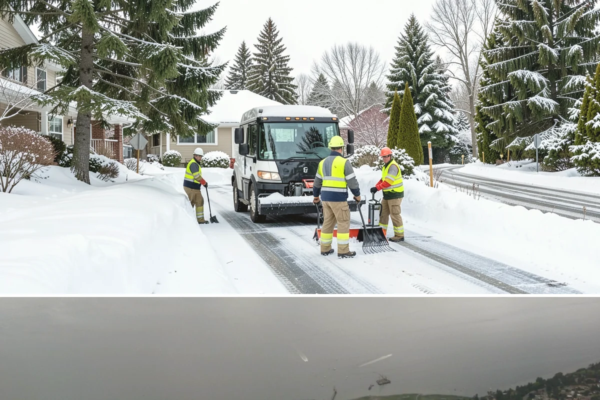 Park & Ride Snow Removal in Des Moines, King County, WA - Park-and-ride lots see peak need December through February around commuter freeze mornings.
