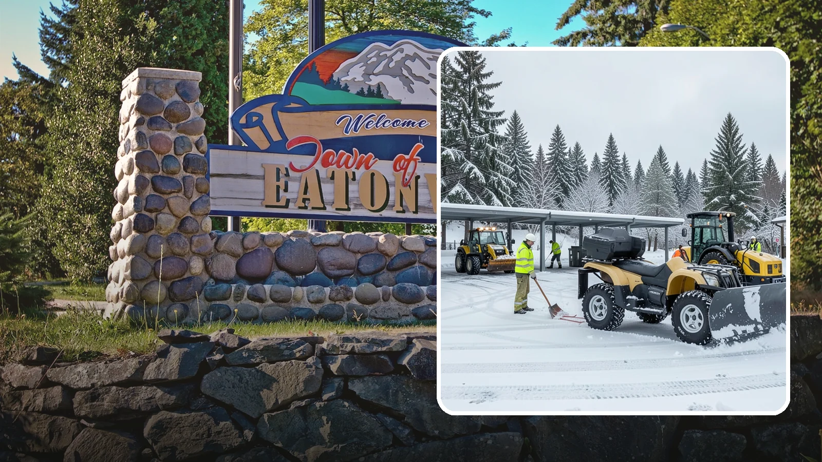 Park & Ride Snow Removal in Eatonville, Pierce County, WA - We clear park-and-ride lots, stalls, and shuttle stops so commuters can leave their cars and catch transit without wading through...