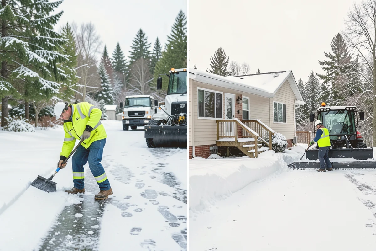Park & Ride Snow Removal in Eatonville, Pierce County, WA - Map lot lanes, stalls, and transit stop pads