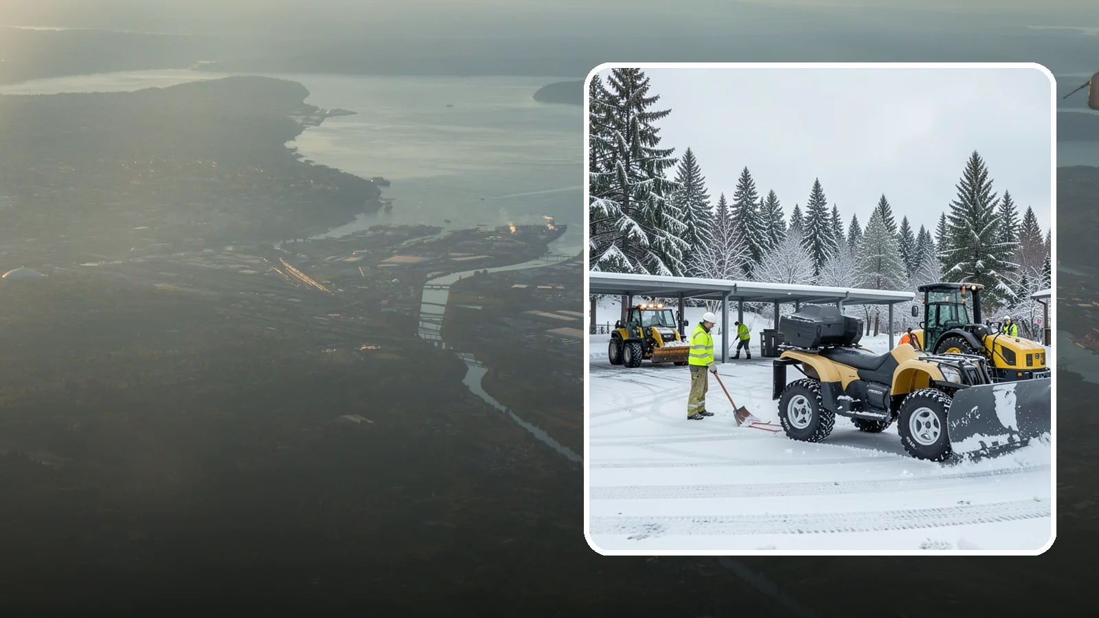 Park & Ride Snow Removal in Fife, Pierce County, WA - We clear park-and-ride lots, stalls, and shuttle stops so commuters can leave their cars and catch transit without wading through...