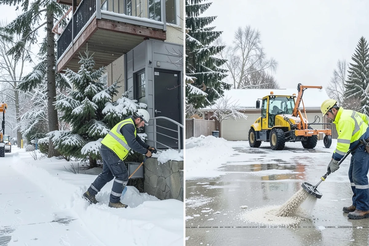 Park & Ride Snow Removal in Granite Falls, Snohomish County, WA - Map lot lanes, stalls, and transit stop pads
