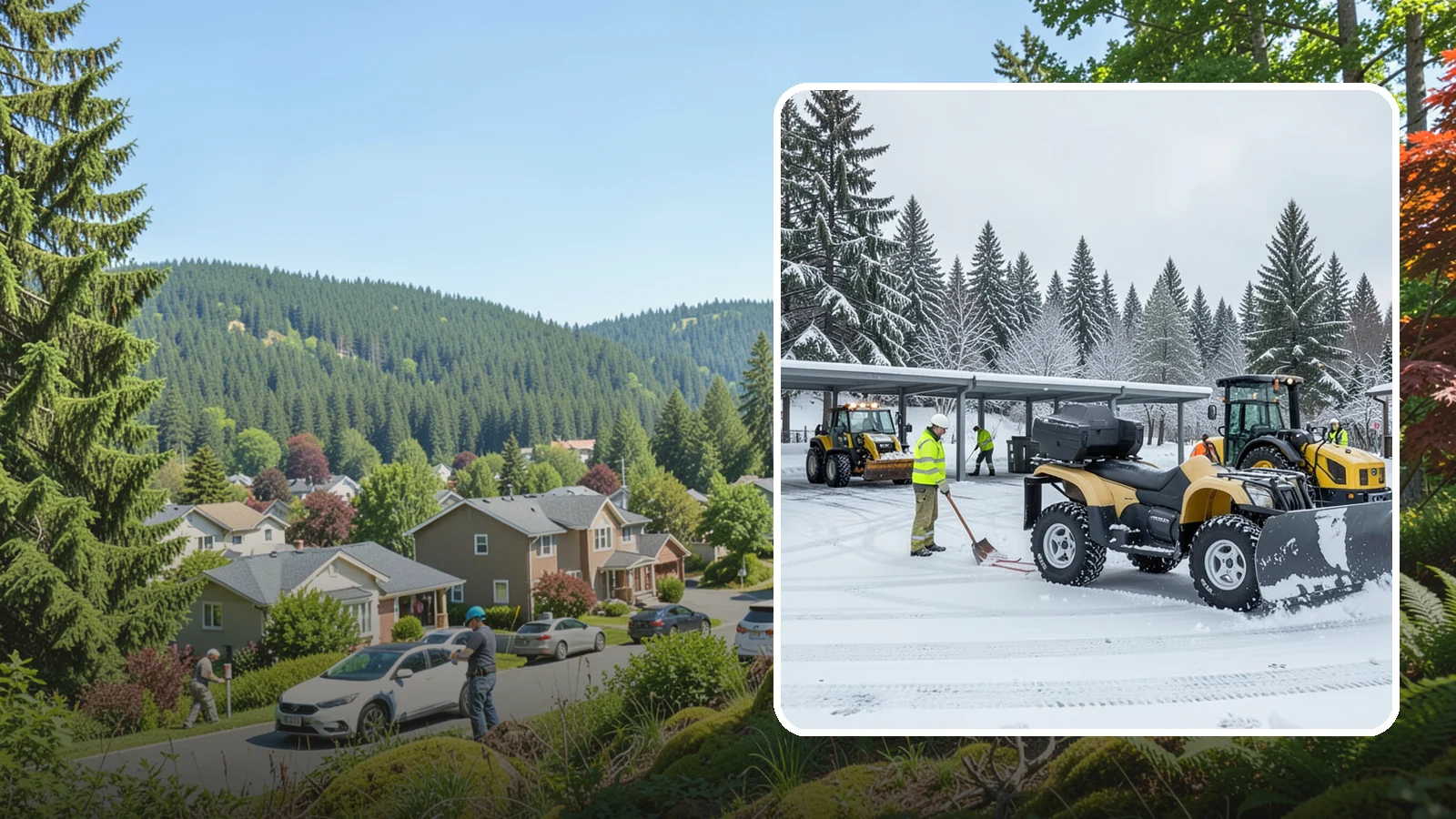 Park & Ride Snow Removal in Index, Snohomish County, WA - We clear park-and-ride lots, stalls, and shuttle stops so commuters can leave their cars and catch transit without wading through...