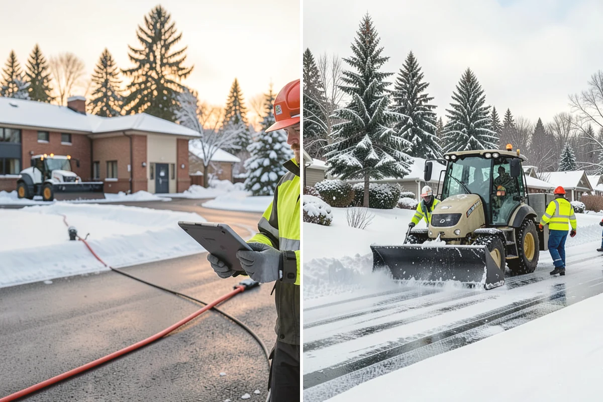 Park & Ride Snow Removal in Issaquah, King County, WA - Map lot lanes, stalls, and transit stop pads