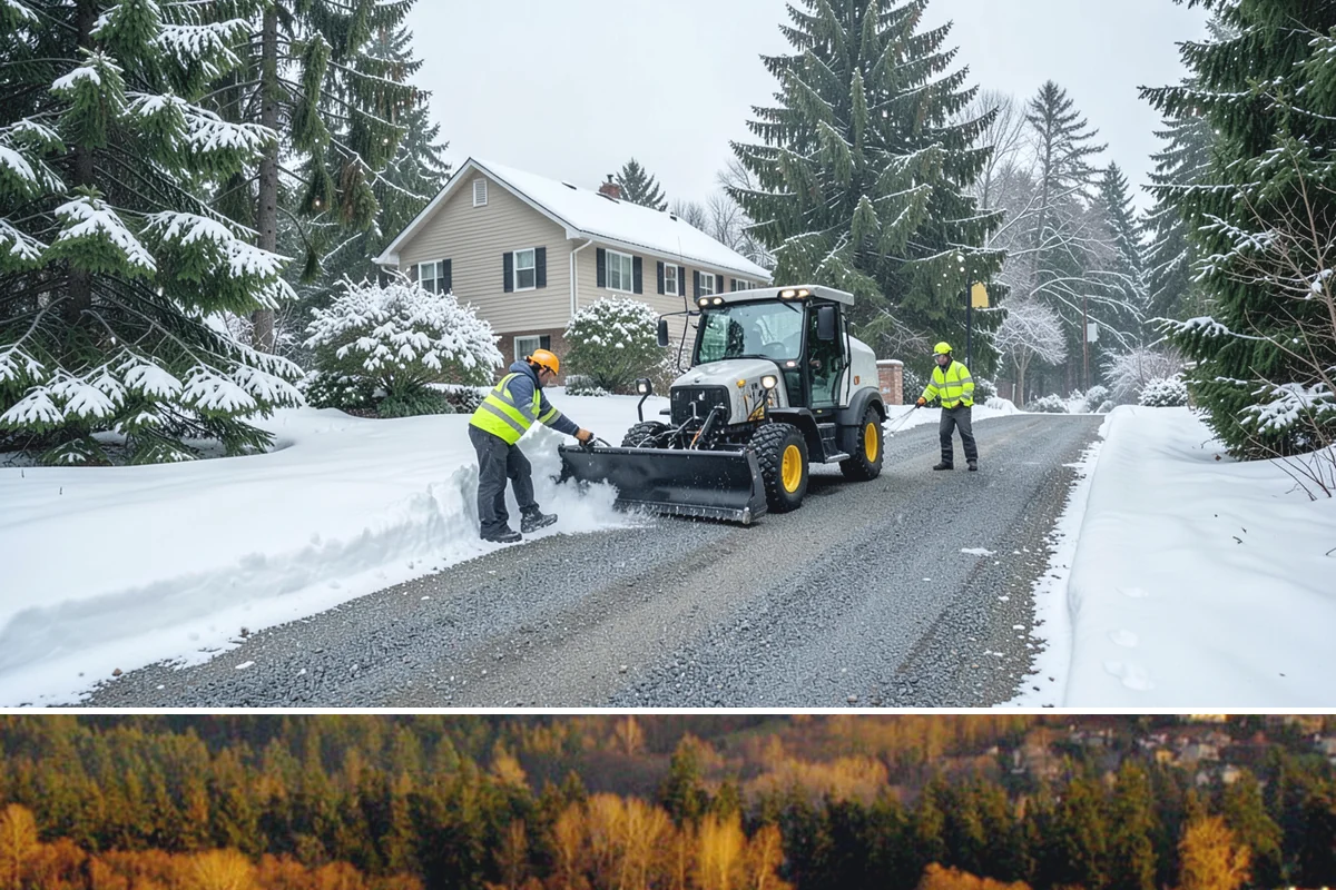 Park & Ride Snow Removal in Kenmore, King County, WA - Park-and-ride lots see peak need December through February around commuter freeze mornings.