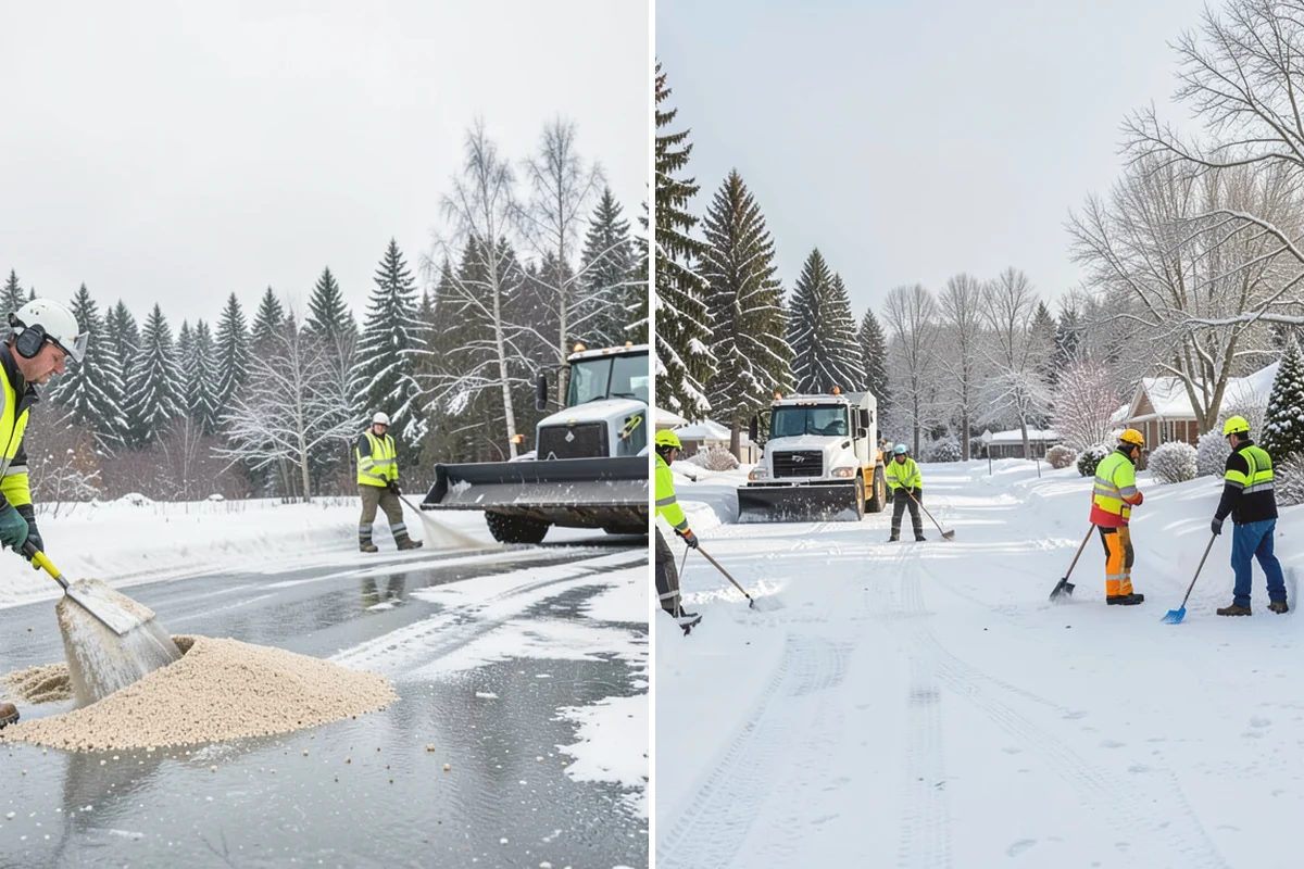 Park & Ride Snow Removal in Lake Stevens, Snohomish County, WA - Map lot lanes, stalls, and transit stop pads