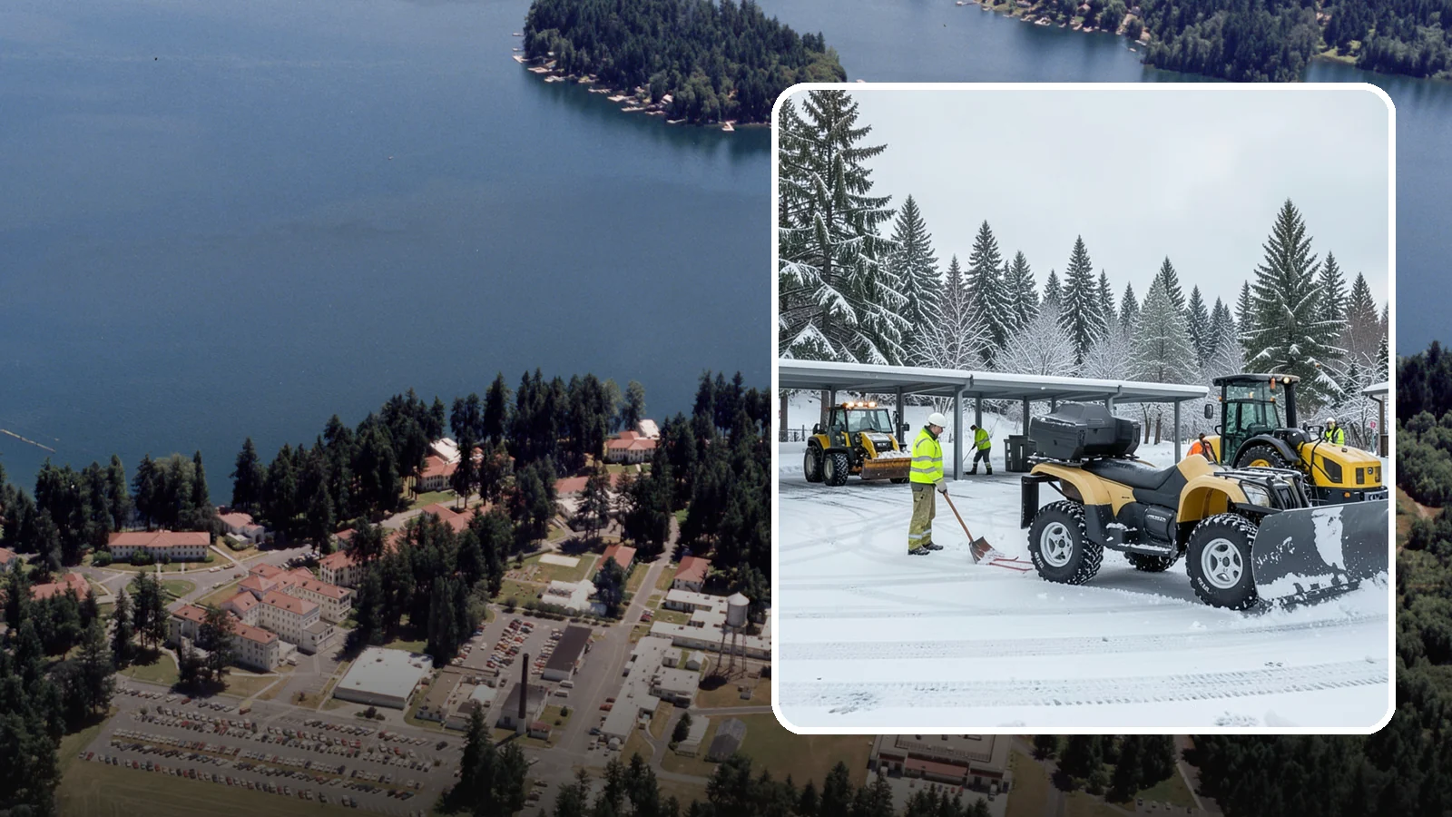 Park & Ride Snow Removal in Lakewood, Pierce County, WA - We clear park-and-ride lots, stalls, and shuttle stops so commuters can leave their cars and catch transit without wading through...