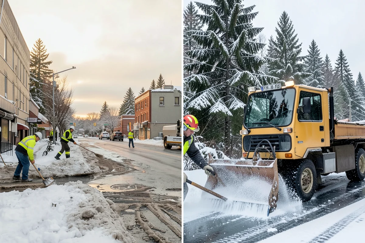 Park & Ride Snow Removal in Lakewood, Pierce County, WA - Map lot lanes, stalls, and transit stop pads