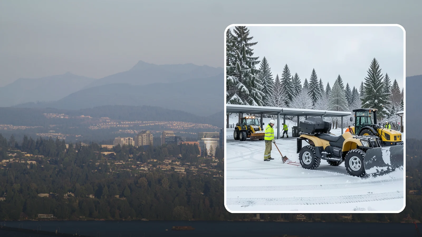 Park & Ride Snow Removal in Medina, King County, WA - We clear park-and-ride lots, stalls, and shuttle stops so commuters can leave their cars and catch transit without wading through...