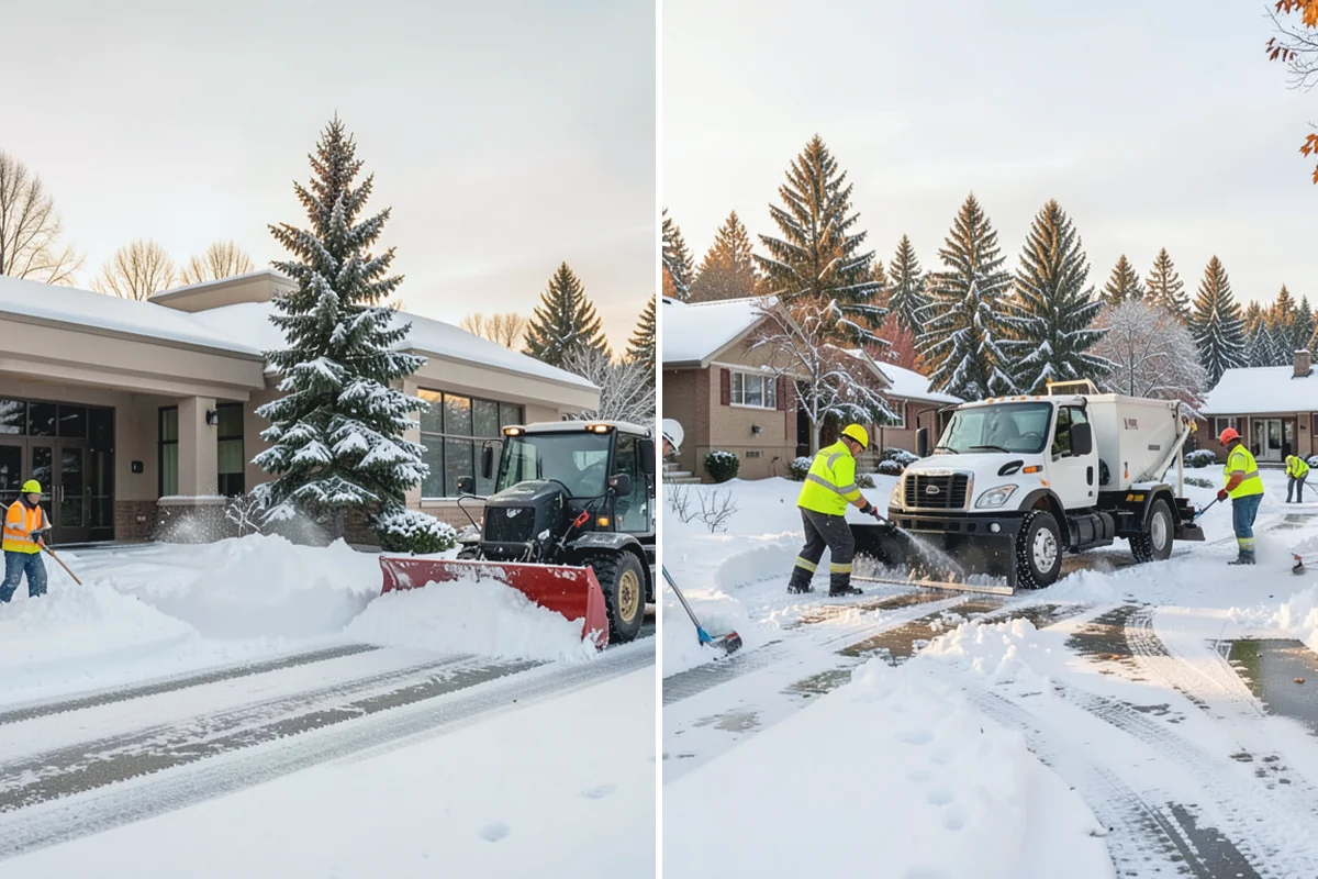 Park & Ride Snow Removal in Medina, King County, WA - Map lot lanes, stalls, and transit stop pads