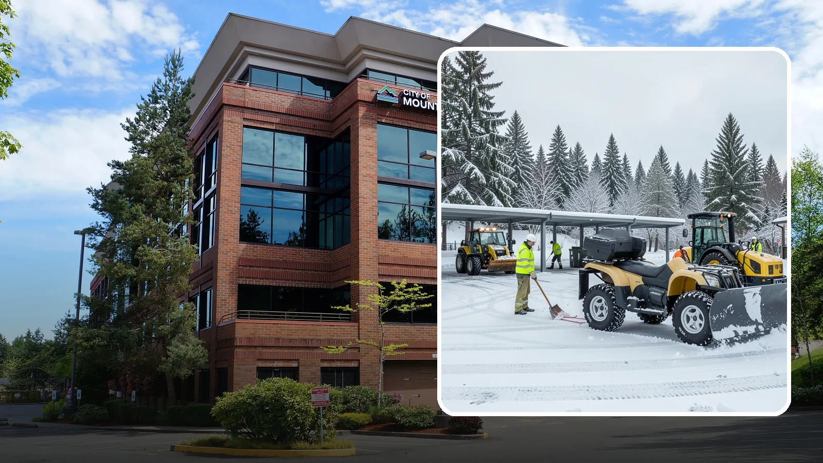 Park & Ride Snow Removal in Mountlake Terrace, Snohomish County, WA - We clear park-and-ride lots, stalls, and shuttle stops so commuters can leave their cars and catch transit without wading through...