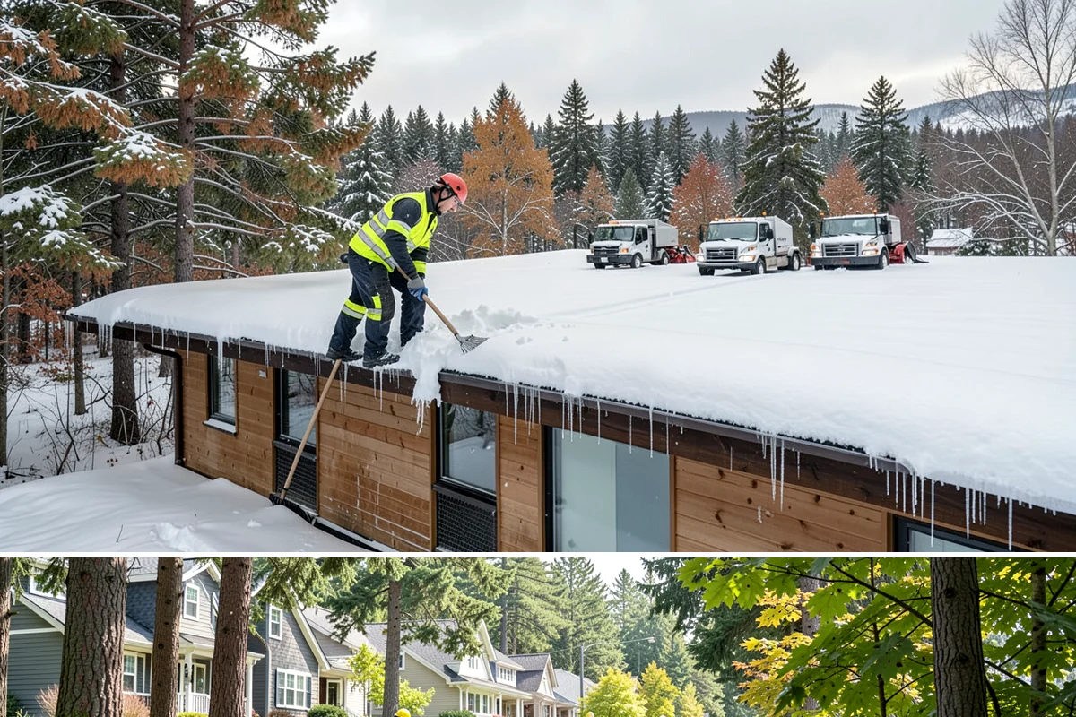 Park & Ride Snow Removal in Normandy Park, King County, WA - Park-and-ride lots see peak need December through February around commuter freeze mornings.