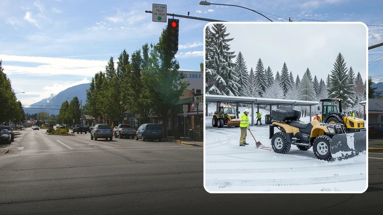 Park & Ride Snow Removal in North Bend, King County, WA - We clear park-and-ride lots, stalls, and shuttle stops so commuters can leave their cars and catch transit without wading through...