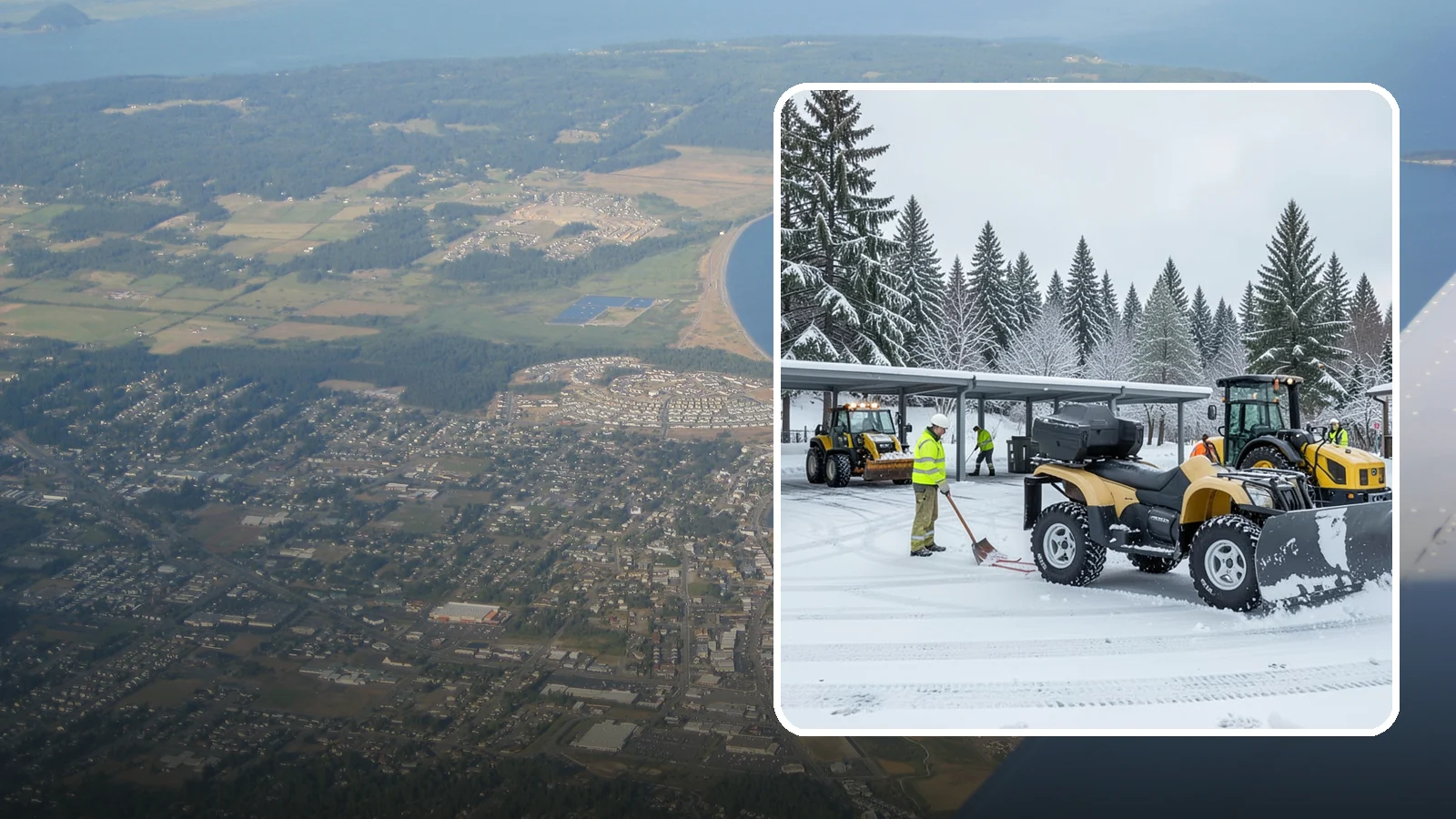 Park & Ride Snow Removal in Oak Harbor, Island County, WA - We clear park-and-ride lots, stalls, and shuttle stops so commuters can leave their cars and catch transit without wading through...