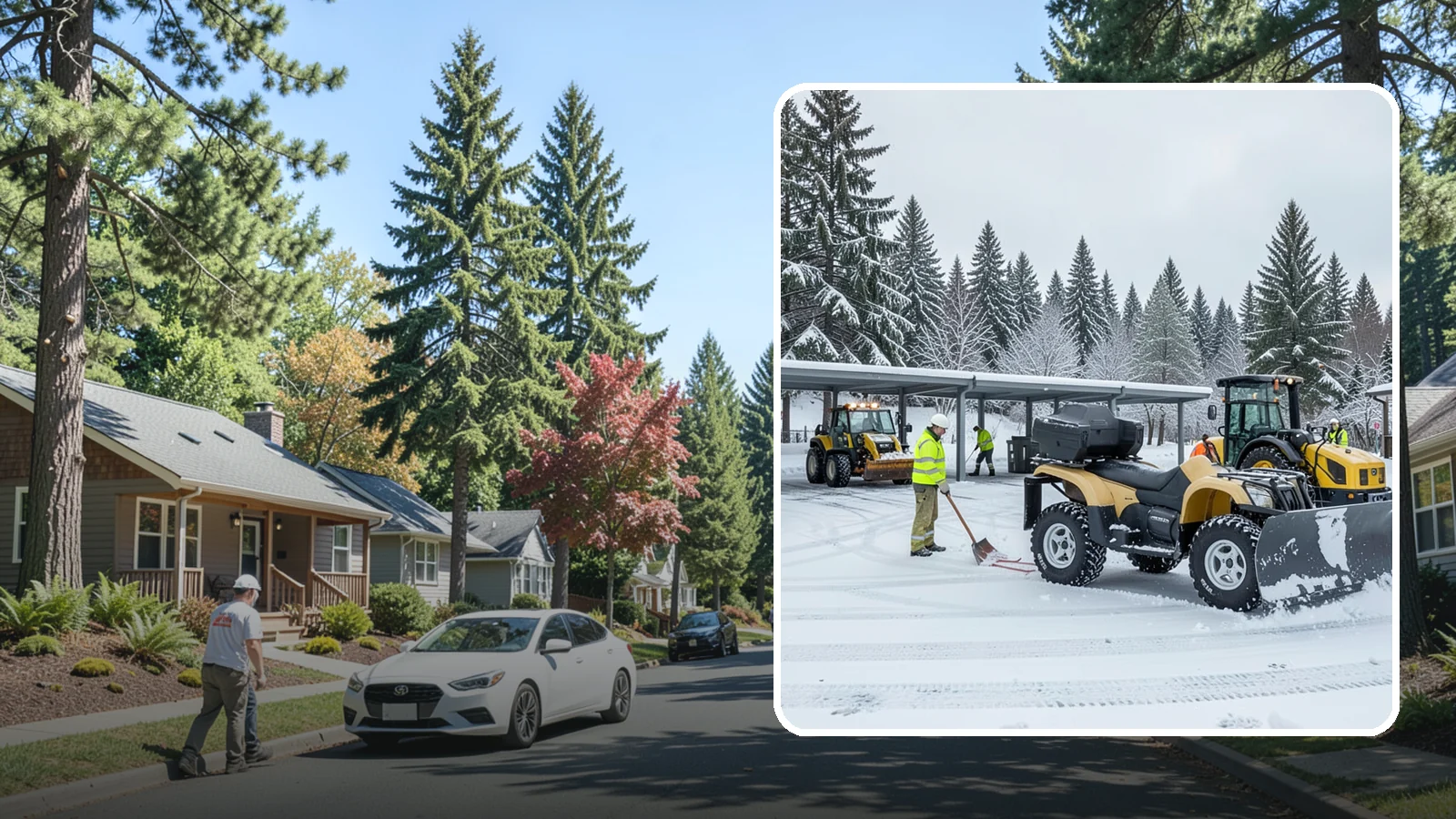 Park & Ride Snow Removal in Orting, Pierce County, WA - We clear park-and-ride lots, stalls, and shuttle stops so commuters can leave their cars and catch transit without wading through...
