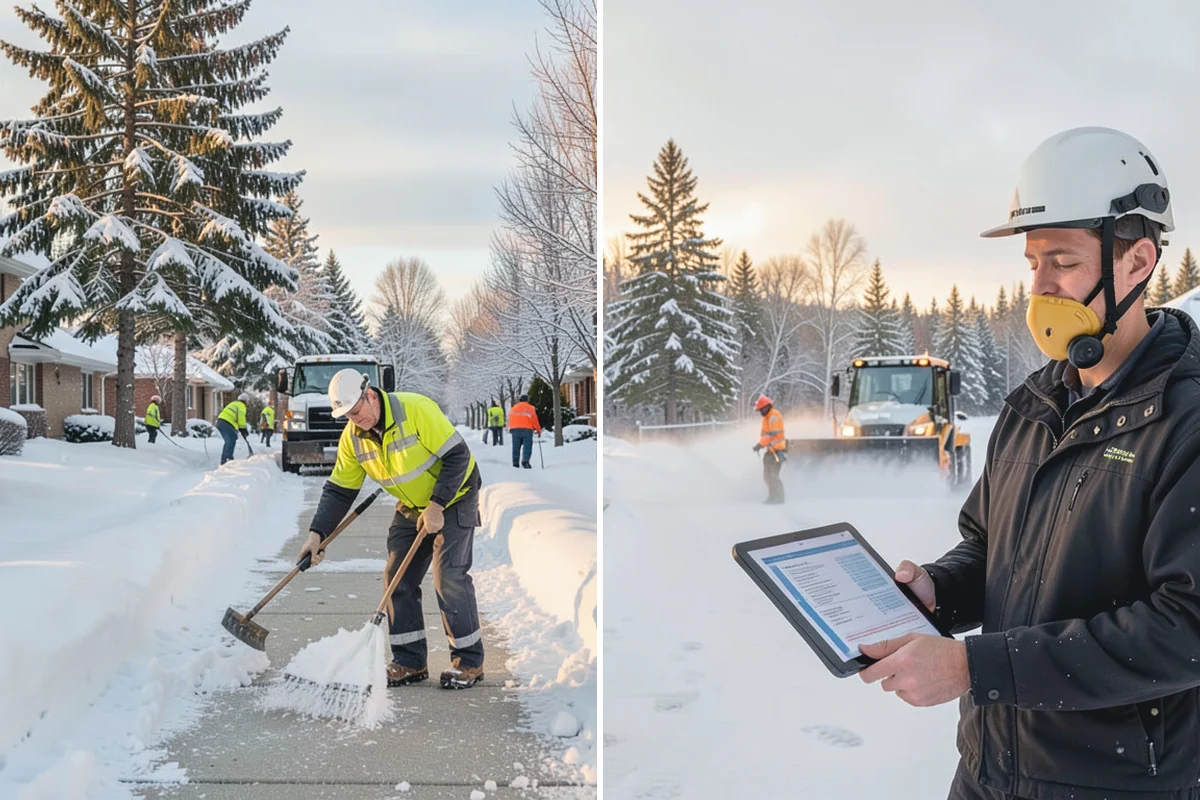 Park & Ride Snow Removal in Renton, King County, WA - Map lot lanes, stalls, and transit stop pads