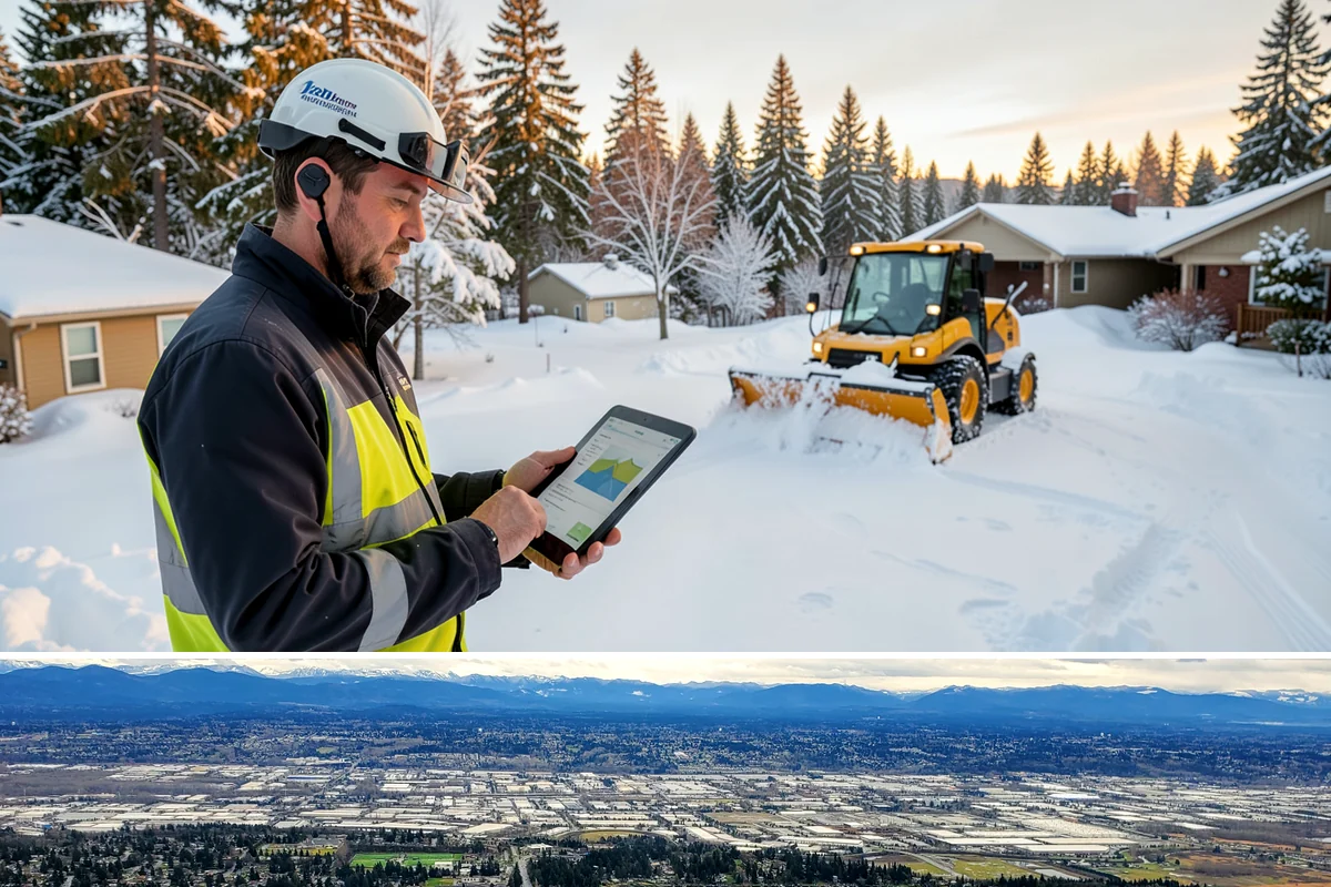 Park & Ride Snow Removal in SeaTac, King County, WA - Park-and-ride lots see peak need December through February around commuter freeze mornings.