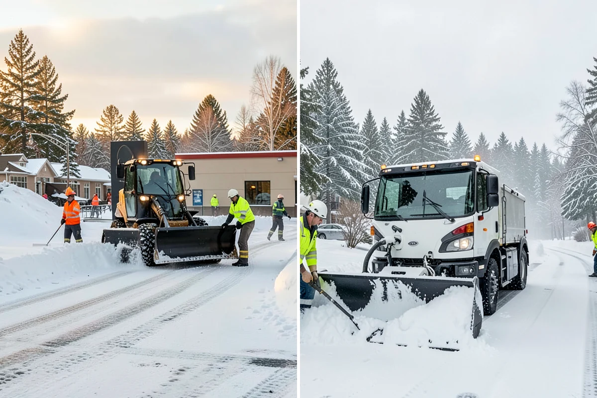 Park & Ride Snow Removal in Seattle, King County, WA - Map lot lanes, stalls, and transit stop pads