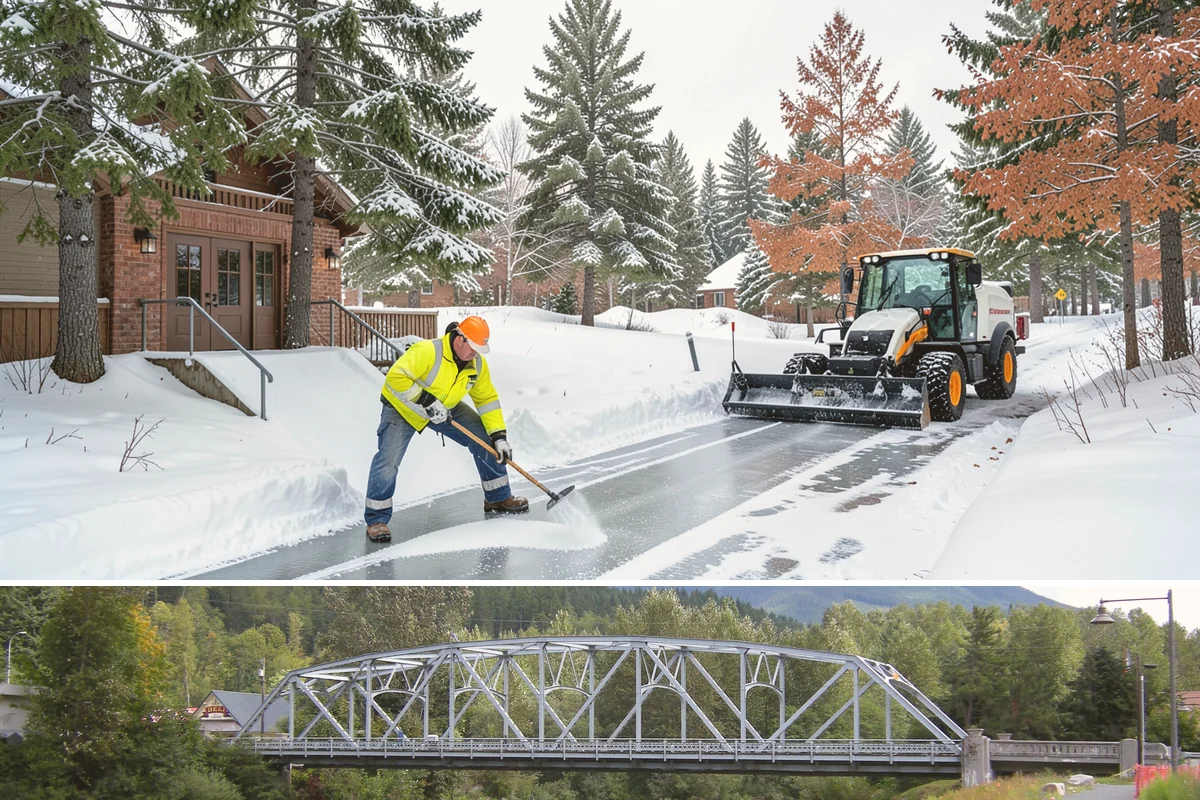 Park & Ride Snow Removal in Skykomish, King County, WA - Park-and-ride lots see peak need December through February around commuter freeze mornings.