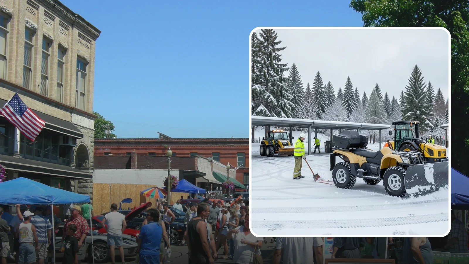 Park & Ride Snow Removal in Snohomish, Snohomish County, WA - We clear park-and-ride lots, stalls, and shuttle stops so commuters can leave their cars and catch transit without wading through...