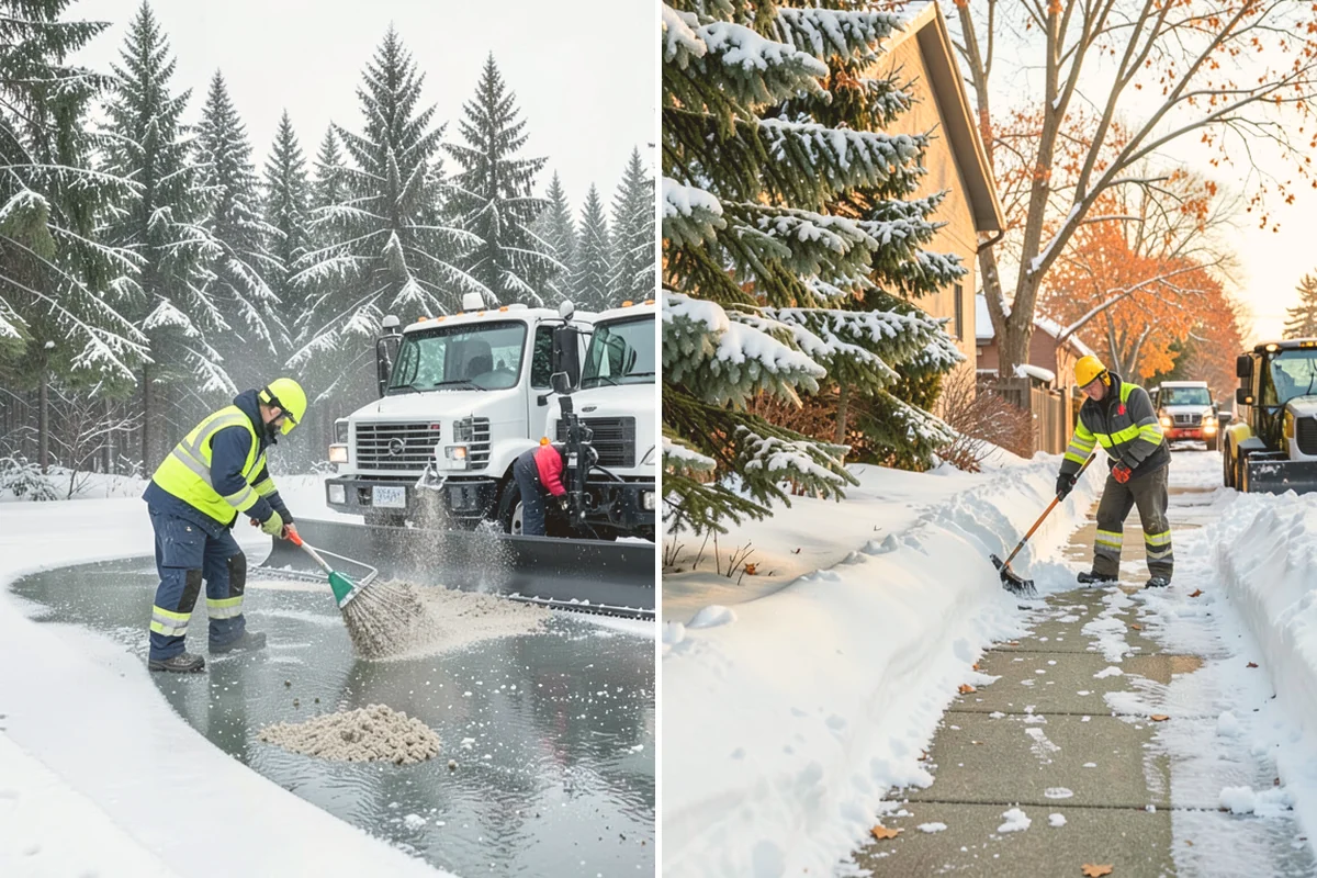 Park & Ride Snow Removal in Snohomish, Snohomish County, WA - Map lot lanes, stalls, and transit stop pads