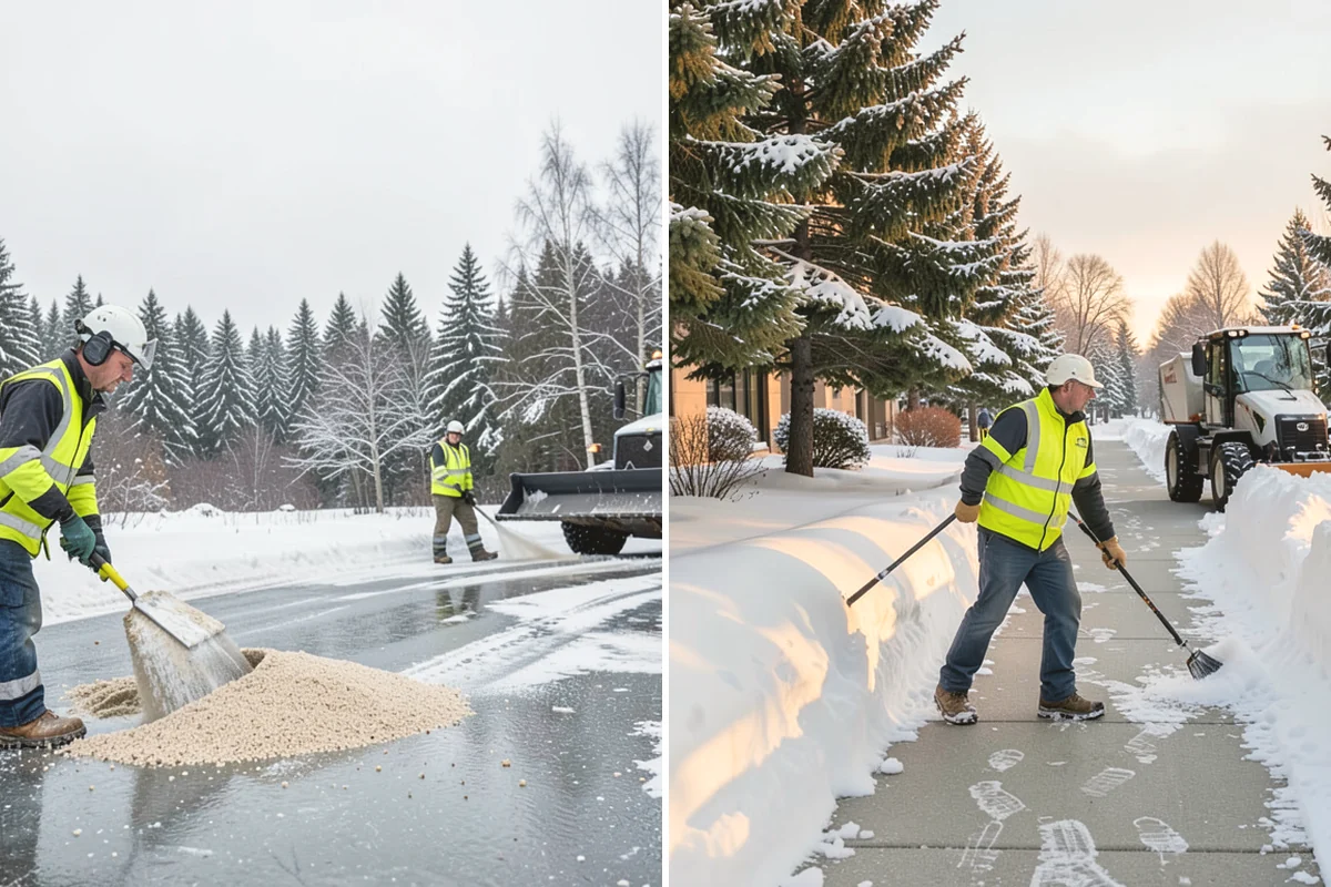 Park & Ride Snow Removal in Steilacoom, Pierce County, WA - Map lot lanes, stalls, and transit stop pads